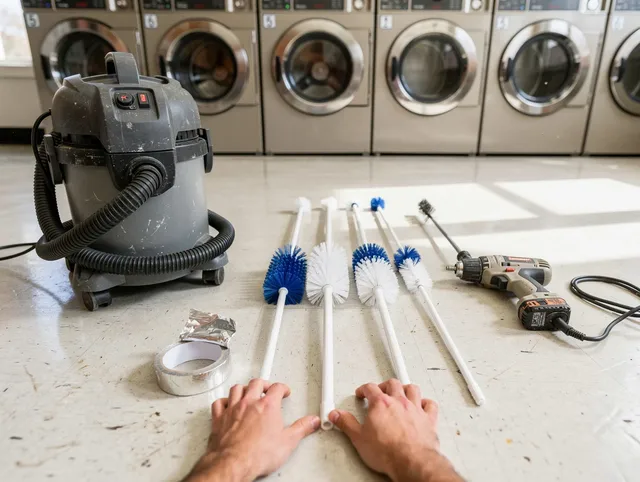 Commercial-grade dryer vent cleaning by North Haven Dryer Vent Cleaning in North Haven