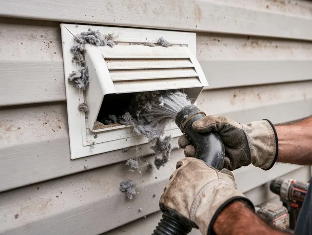 Professional dryer vent cleaning by North Haven Dryer Vent Cleaning in North Haven