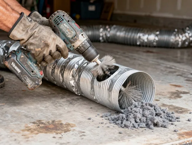 Professional duct cleaning by North Haven Dryer Vent Cleaning in North Haven