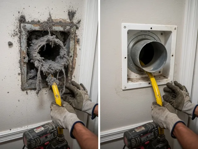 Expert gas dryer vent cleaning by North Haven Dryer Vent Cleaning in North Haven