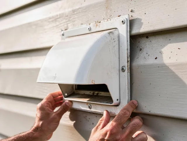 North Haven Dryer Vent Cleaning technician delivering thorough residential dryer vent cleaning service in North Haven