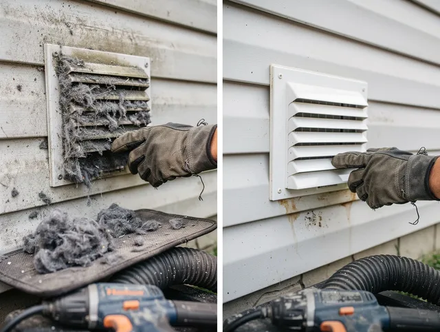 Residential dryer vent cleaning by North Haven Dryer Vent Cleaning in North Haven